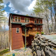Spacious Mountain Retreat | Hot Tub & Game Room