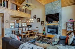 Spacious Mountain Retreat | Hot Tub & Game Room