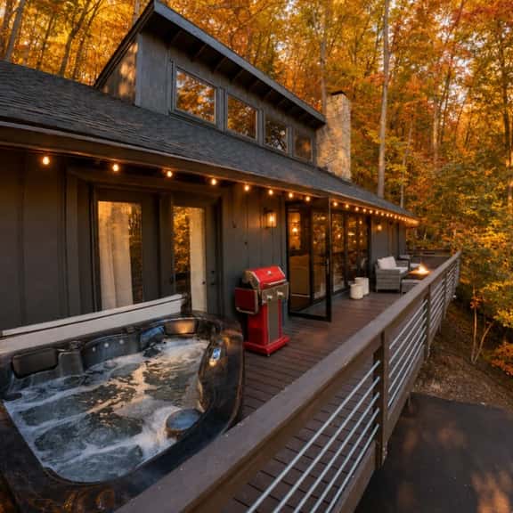 Seven Devils Chalet + Hot Tub, PS5 & Firepit - Image 1