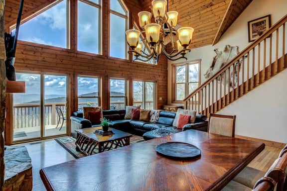 Spacious Mountain Retreat | Hot Tub & Game Room