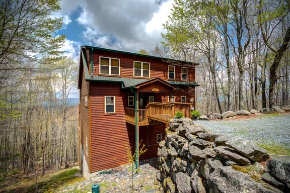 Spacious Mountain Retreat | Hot Tub & Game Room